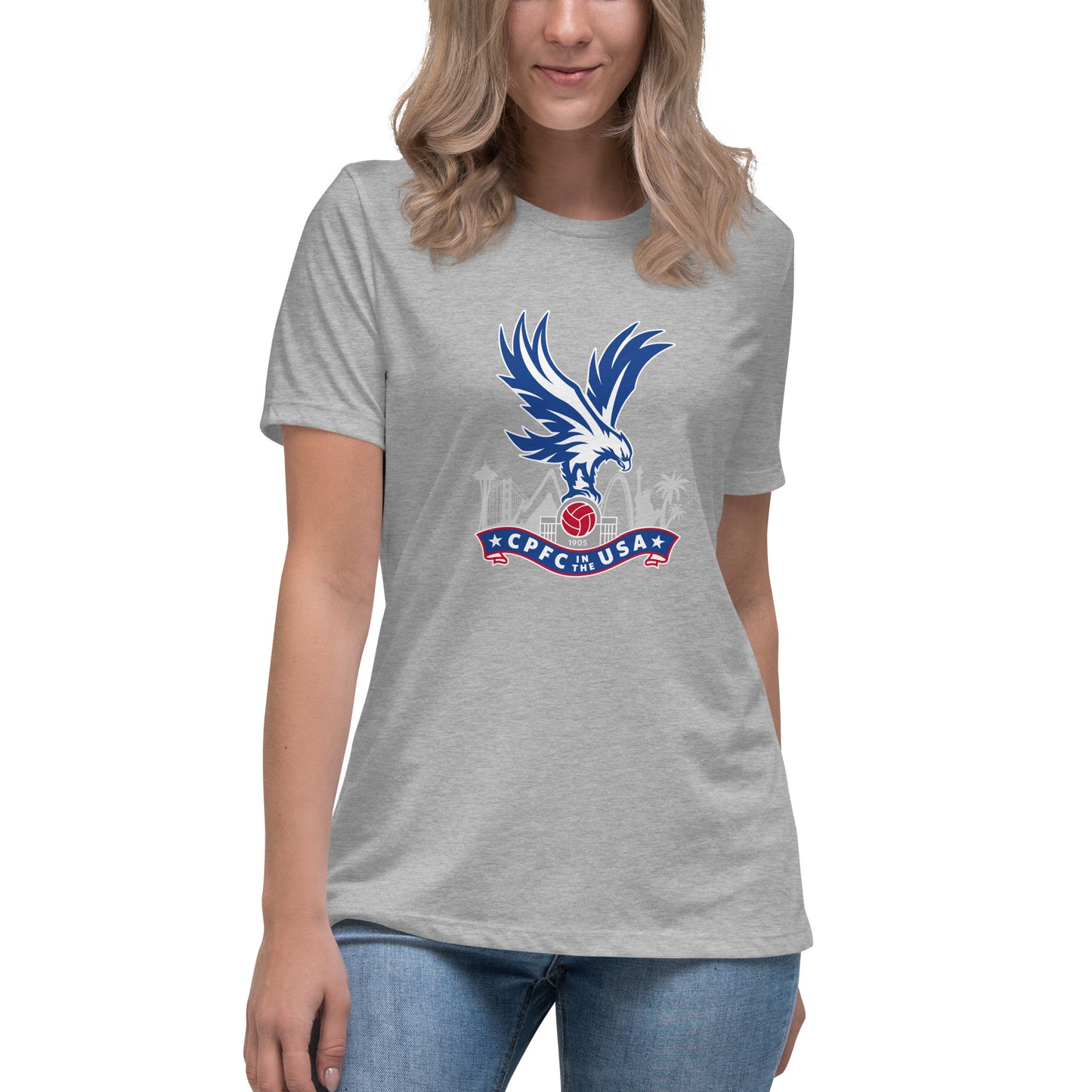 CPFC USA Logo Women's Relaxed T-Shirt