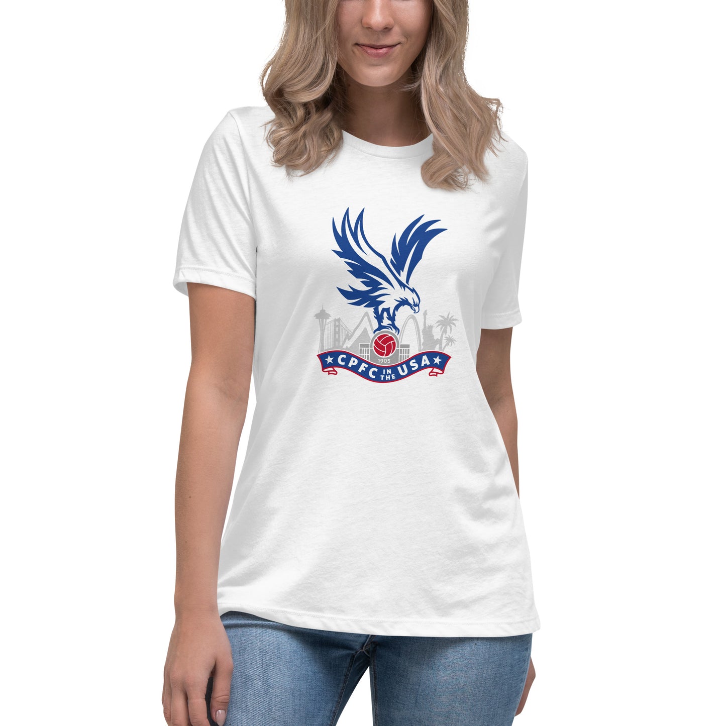 CPFC USA Logo Women's Relaxed T-Shirt